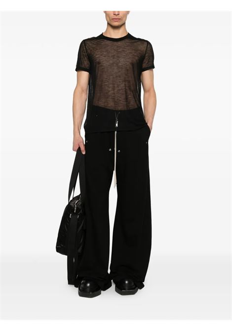 short level t t-shirt man black RICK OWENS | RU01F2265 JWR09